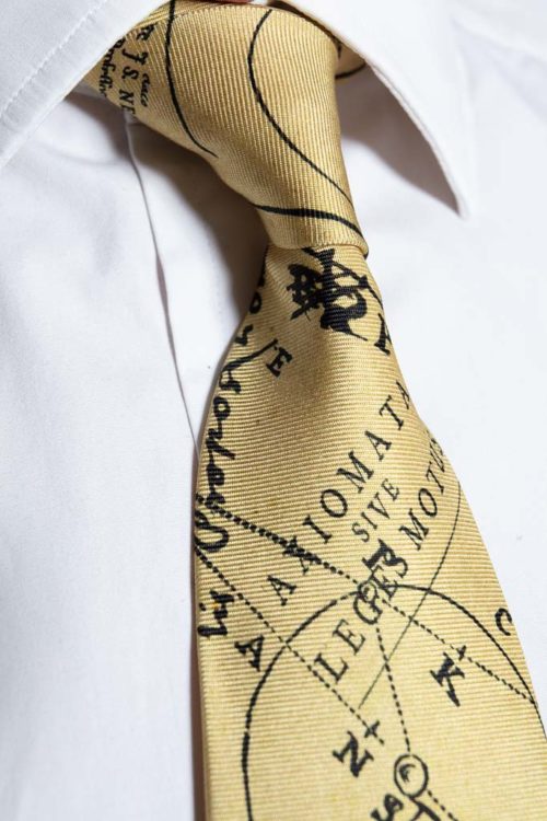 The Newton Silk Tie, Made in Britain from 100% silk.